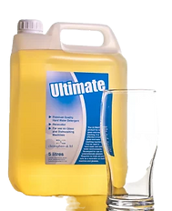Glass washer detergent bottle