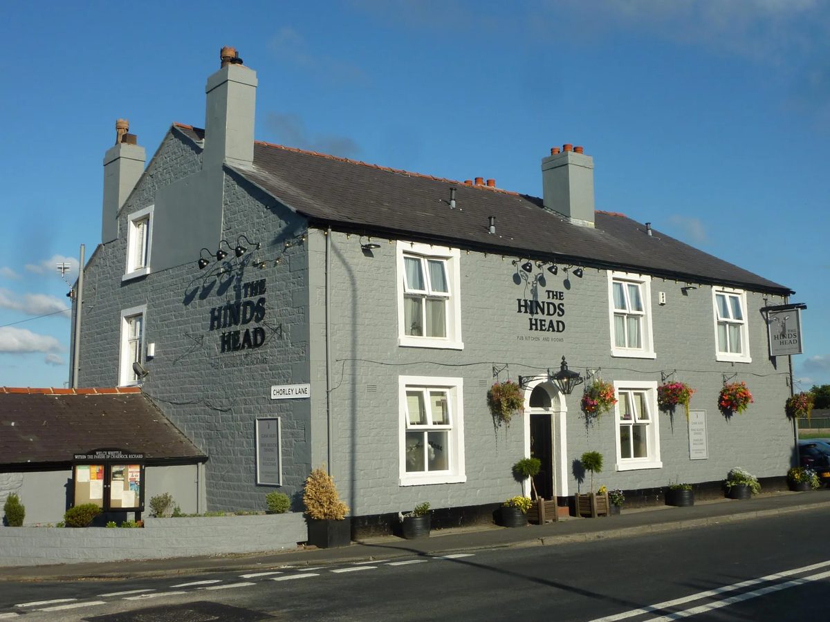 The Hinds Head pub, Charnock Richard